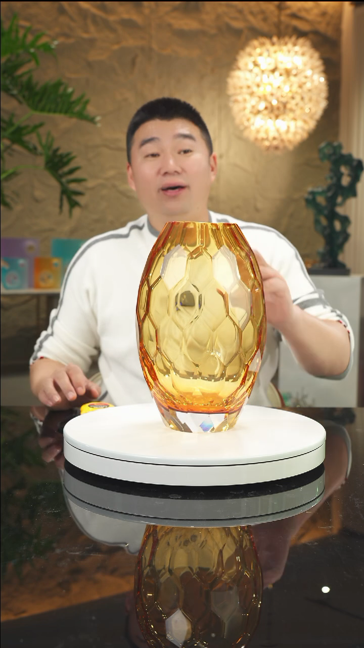 【闪购商品】瓷片福利琥珀切面花瓶