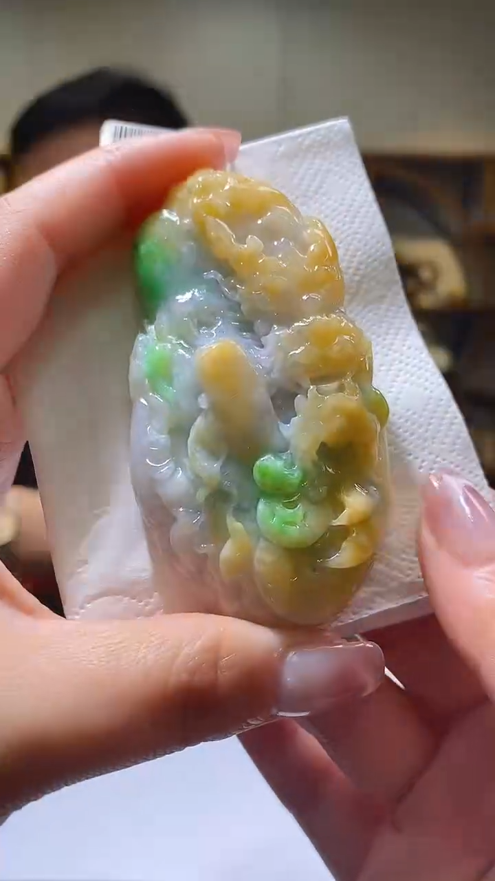 【闪购商品】定制翡翠未镶嵌36/0212/W/龙