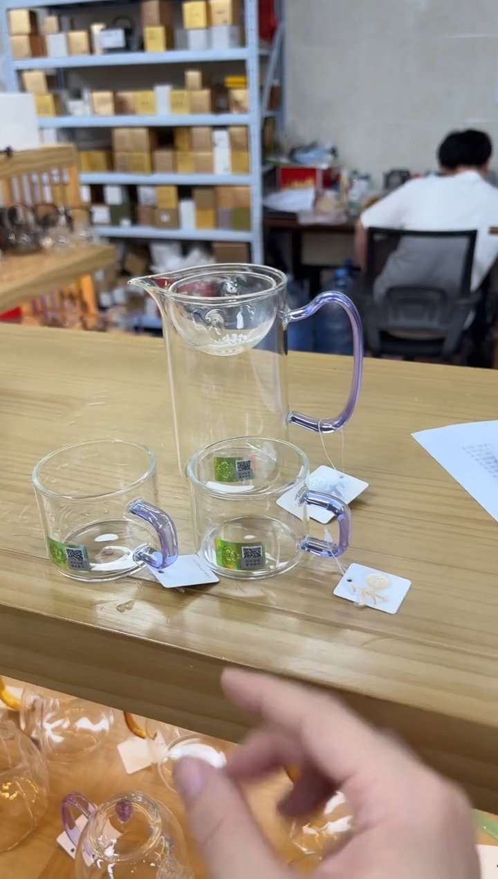 禾器沁润茶海浅紫色+禾器清禾杯一个装*2