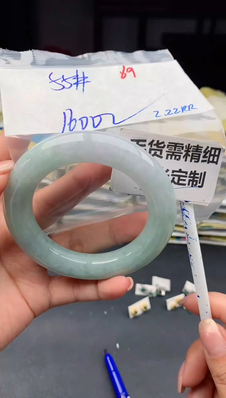 【闪购商品】定制翡翠未镶嵌69毛货需精细抛光多样性1件1600元