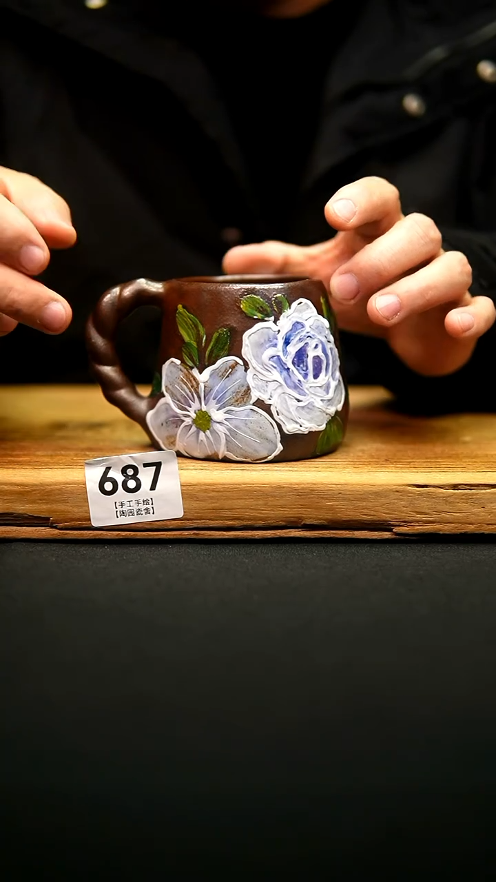 @@陶园瓷舍@@纯手工手绘@高温釉下彩