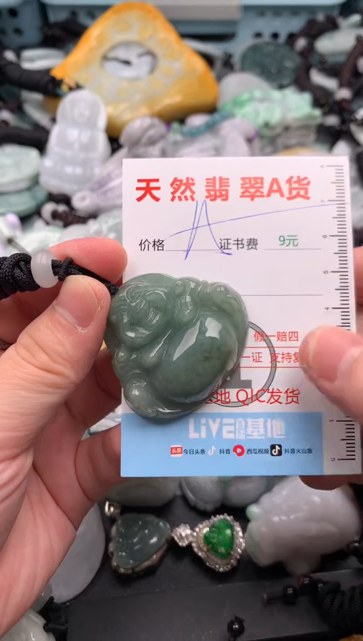 吊坠(不含链)未镶嵌翡翠1