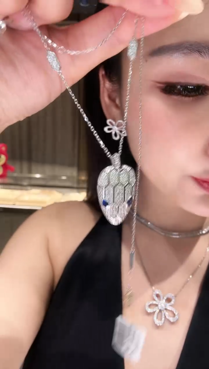 铂Pt950镶嵌项链钻石AY0430-PT-45