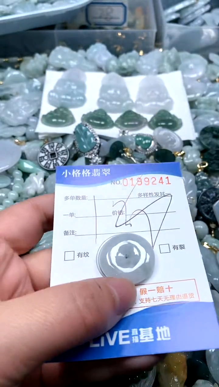 【闪购商品】翡翠颈饰未镶嵌闪购商品0199241