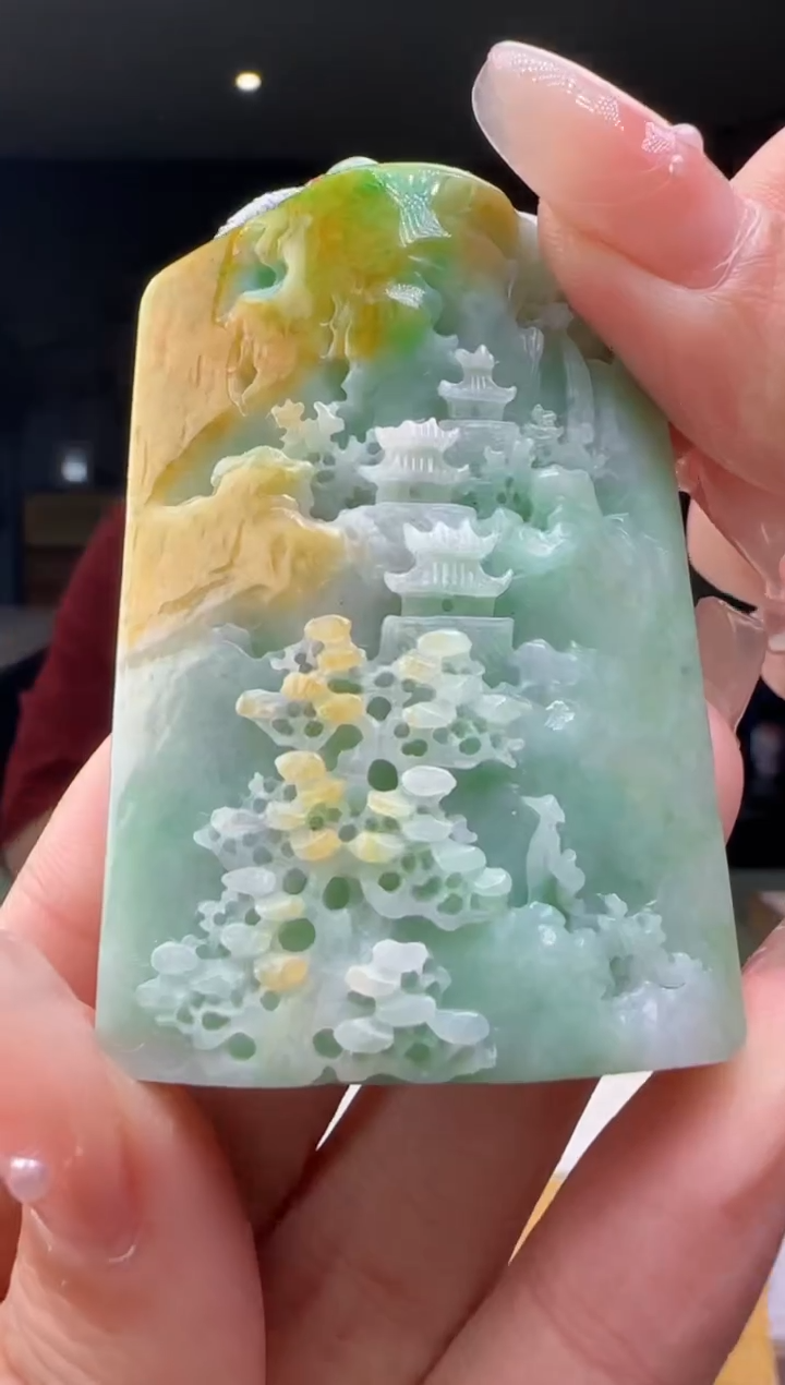 【闪购商品】翡翠吊坠(不含链)未镶嵌MM@@960Q3J11106