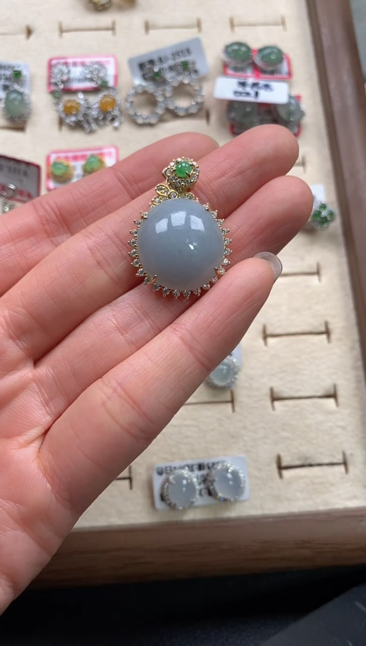 【闪购商品】翡翠戒指银S925镶嵌11111--2