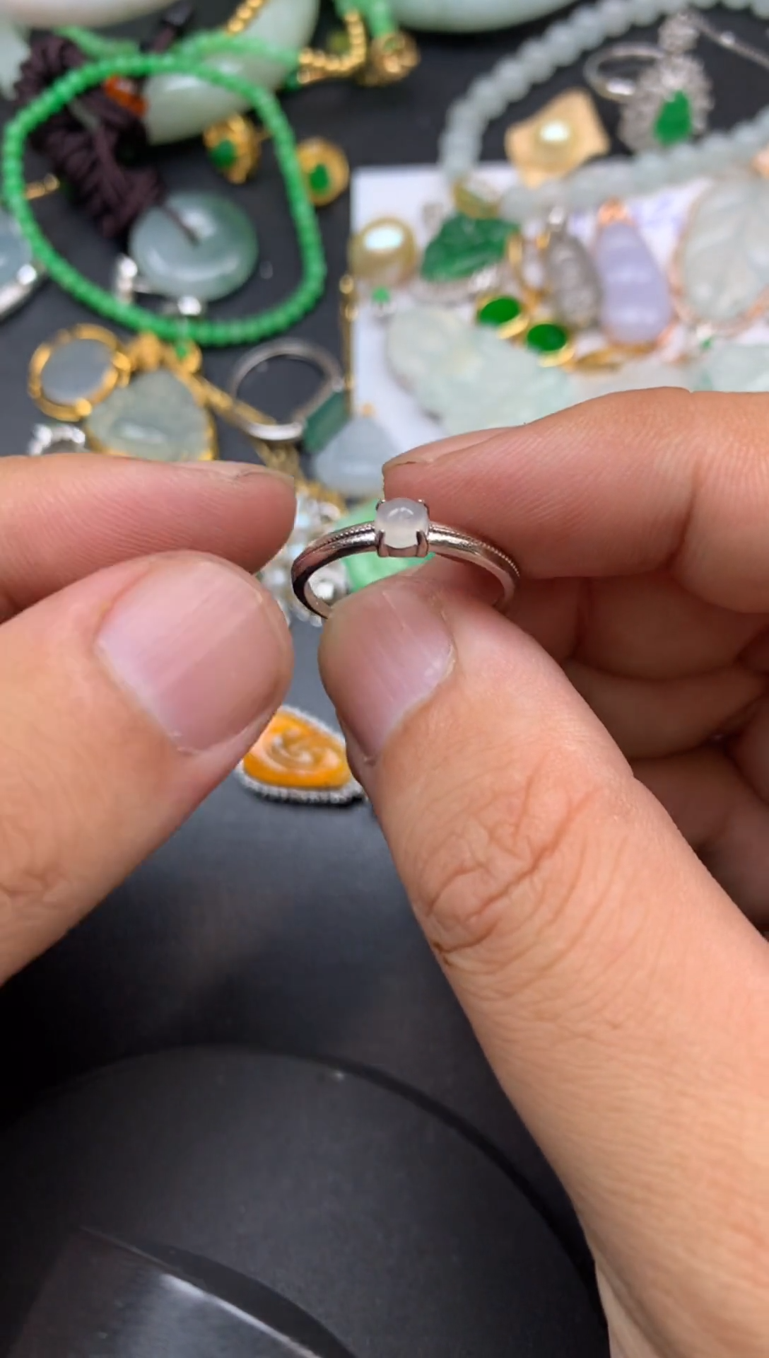 颈饰未镶嵌翡翠?***碧补链接商品不退不换分单