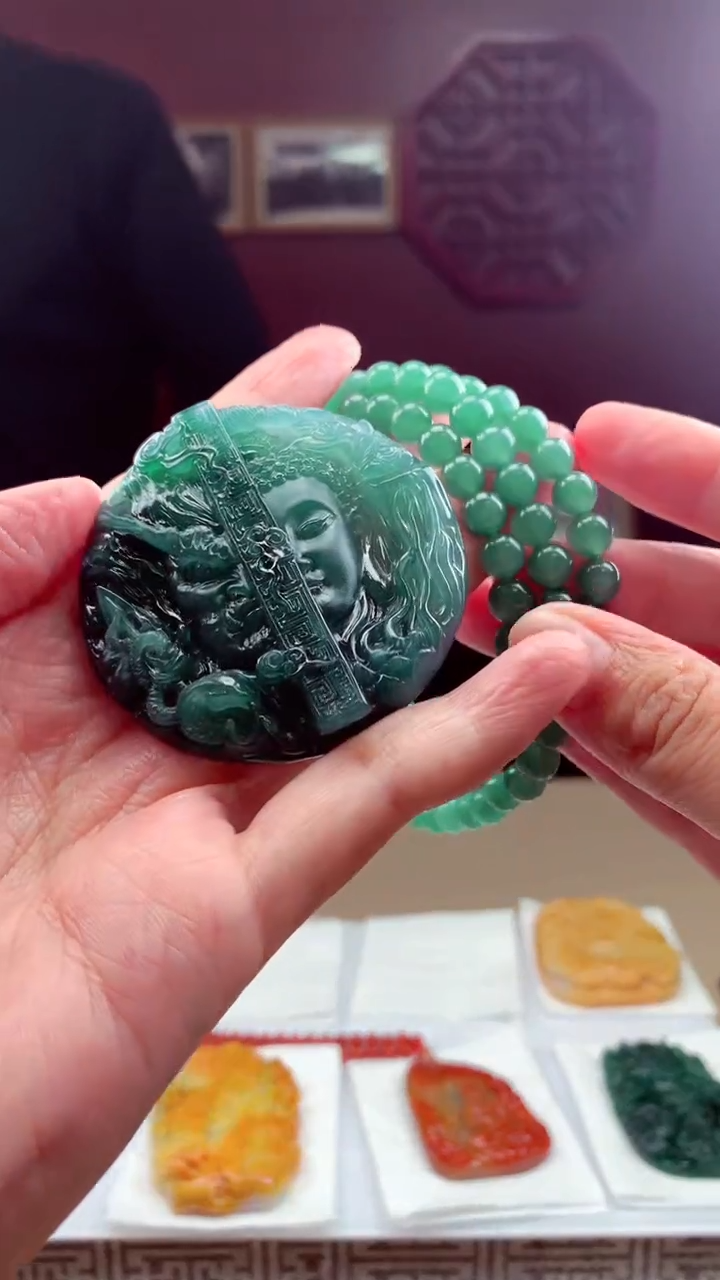 定制翡翠未镶嵌定制翡翠（拍一发一）