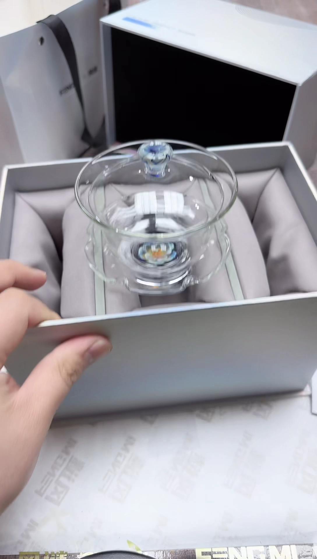 【闪购商品】其他风谜花语瑾卉盖碗