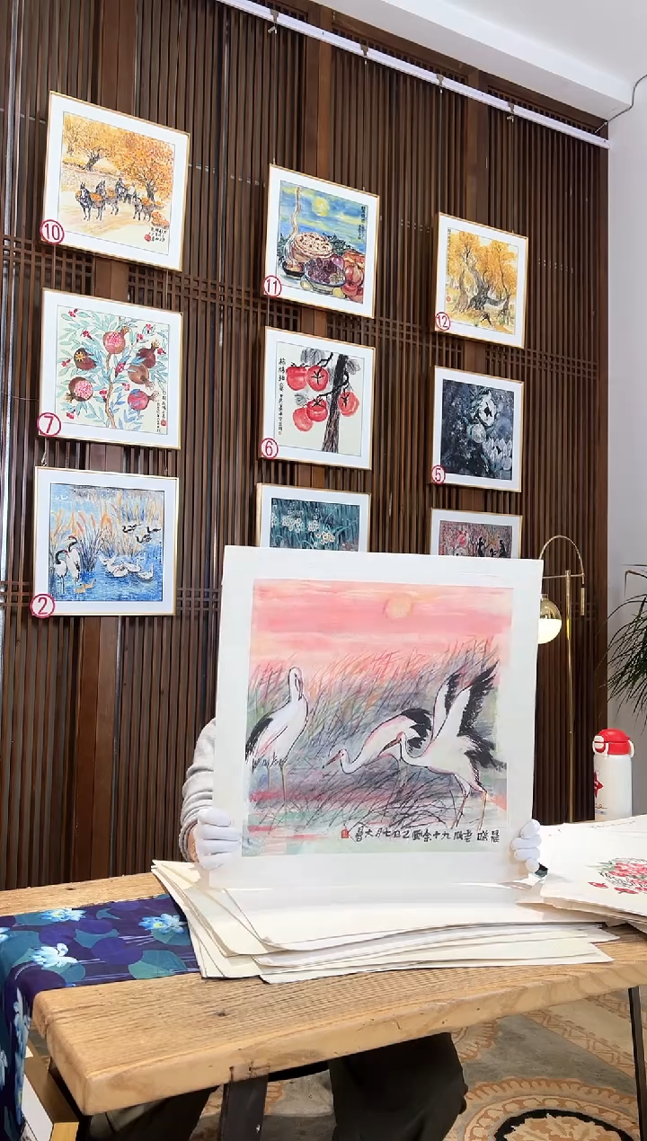 版画版画耿玉琨名章限量版画S