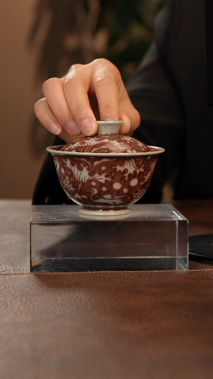 【闪购商品】瓷片青花瓷茶具斌芬陶瓷151