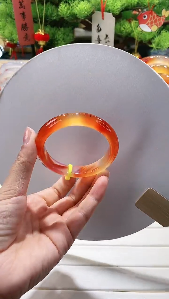 【闪购商品】玛瑙/玉髓手镯未镶嵌24-55.2