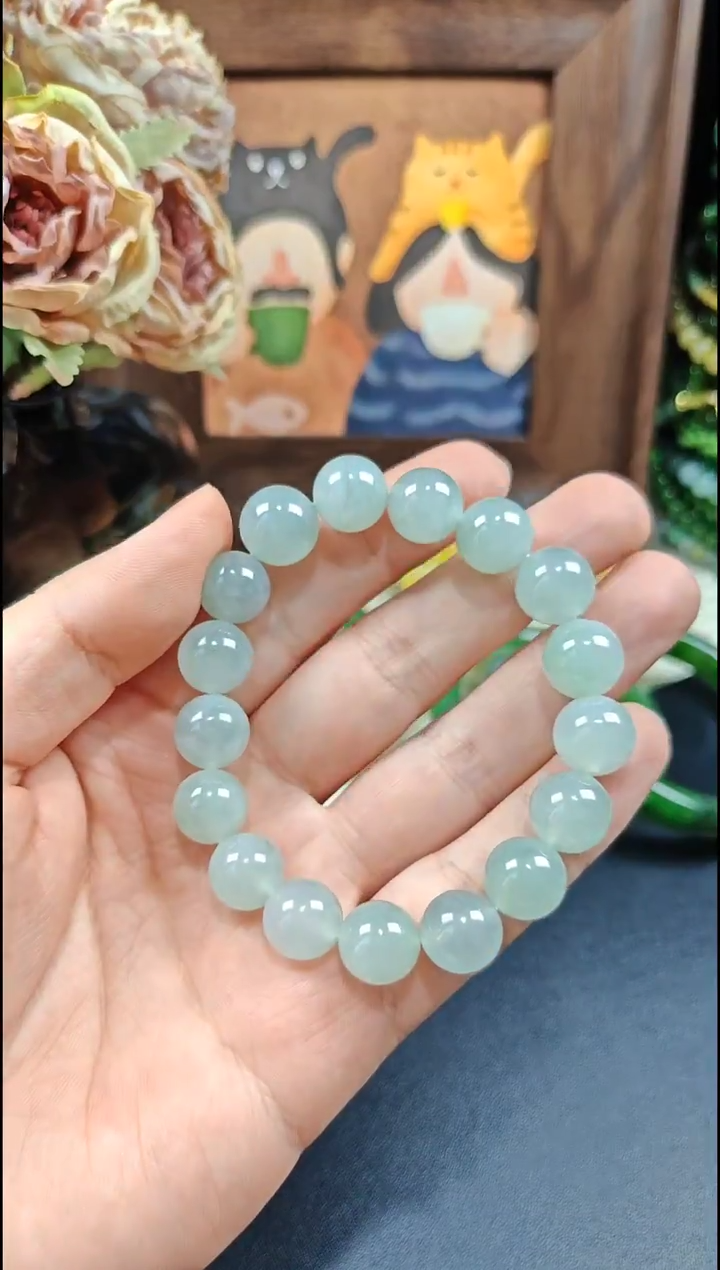 未镶嵌手串翡翠翡翠手串未镶嵌