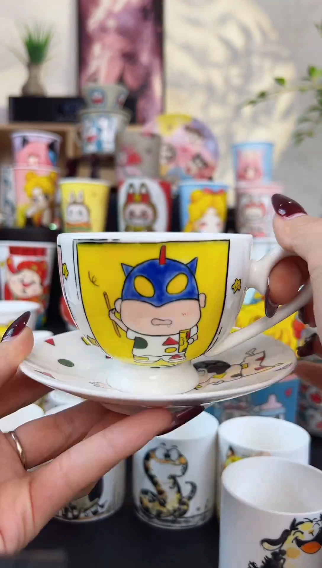 【闪购商品】摆件笙笙漫 手工手工陶瓷杯杯