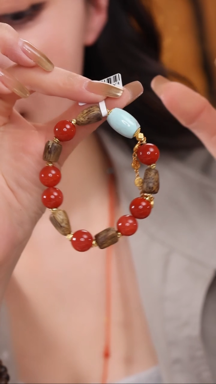 【闪购商品】南红玛瑙手链未镶嵌*南红手串