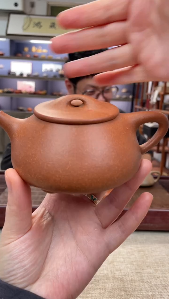 【闪购商品】紫砂茶壶五彩泥  满瓢