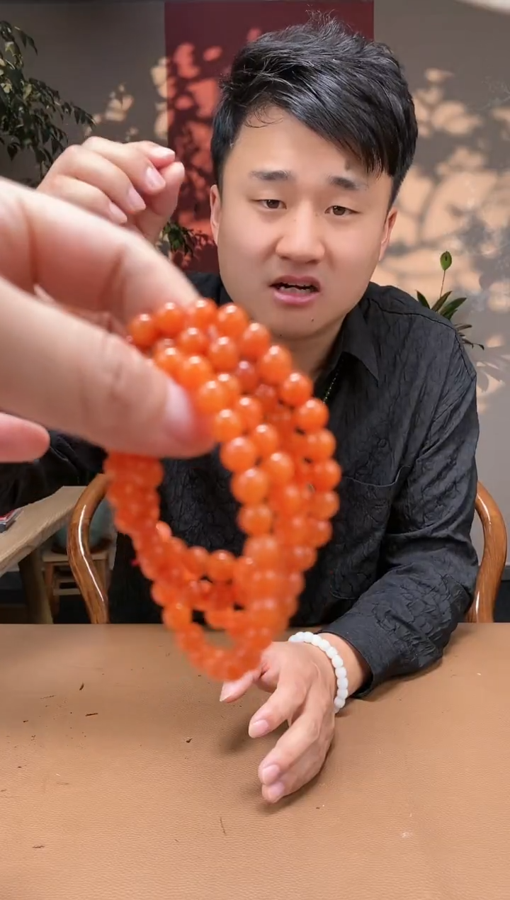 【闪购商品】南红玛瑙颈饰未镶嵌S124