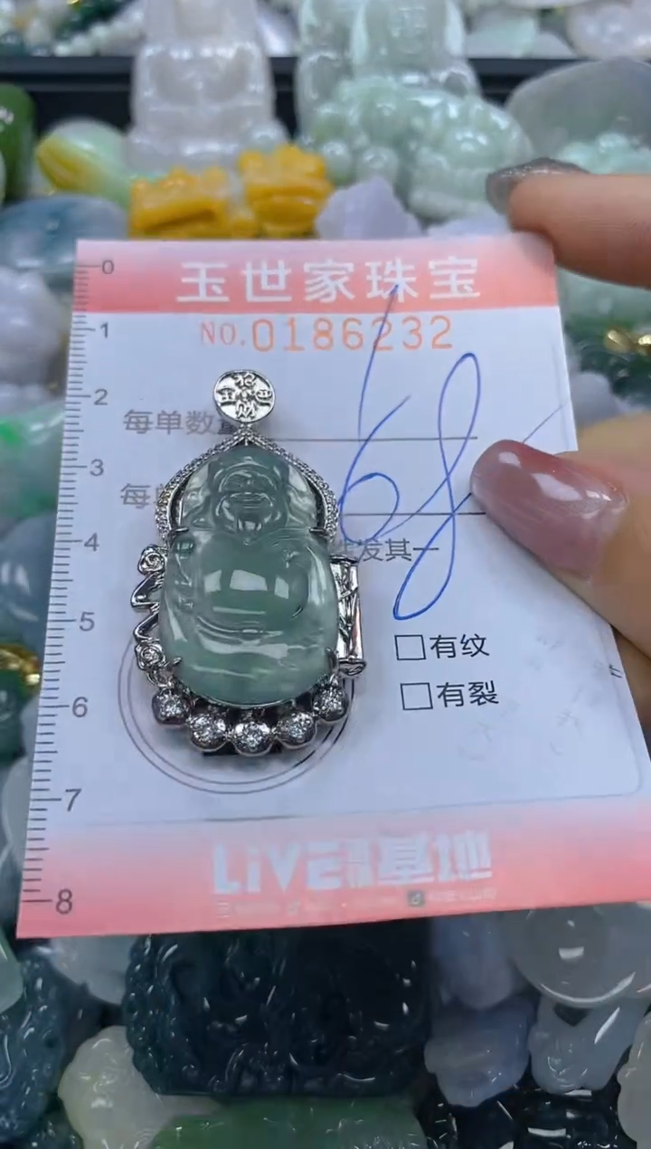 【闪购商品】翡翠颈饰未镶嵌闪购0186232