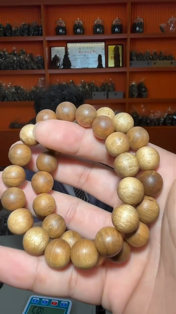 沉香手串41号黄油阁1.2多样性发一