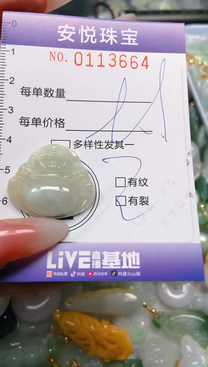 【闪购商品】翡翠颈饰未镶嵌闪购0113664