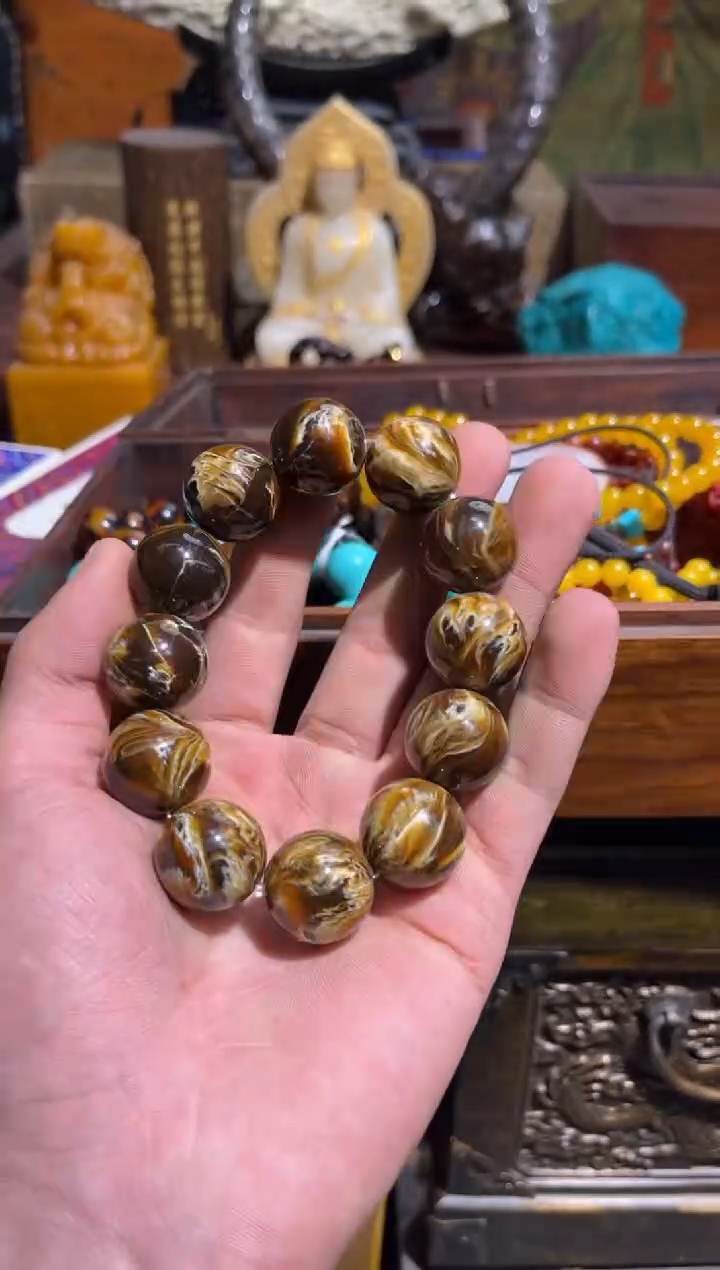 【闪购商品】琥珀手串未镶嵌32羊羊羊羊羊羊羊羊