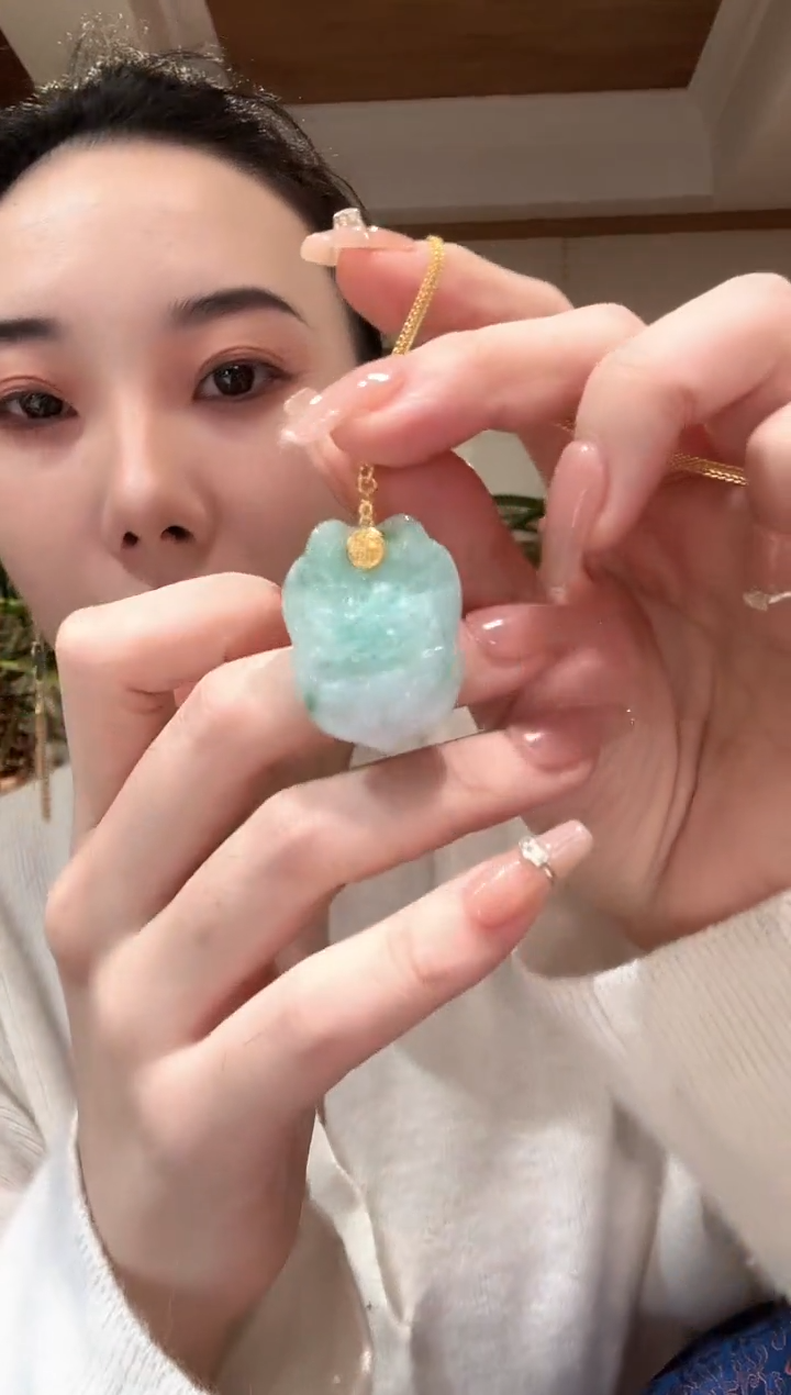 【闪购商品】翡翠颈饰未镶嵌国风