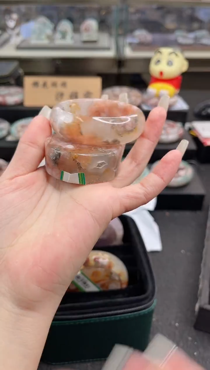 未镶嵌手镯石英质玉52圈口（赠品镯心）6751679