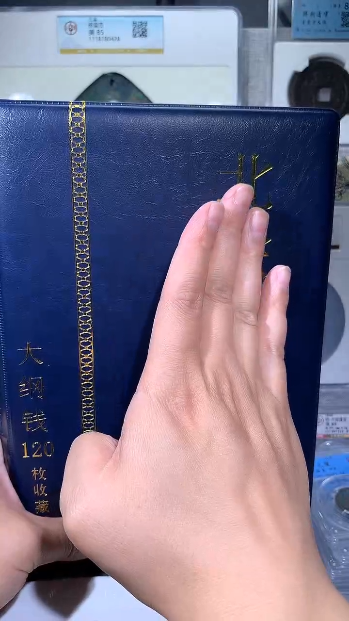 【闪购商品】铜御泉收藏北宋大纲钱币册120枚