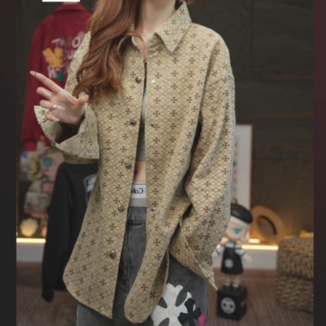 【乖总专属】-88链接-时尚潮流百搭衬衫-NY1017