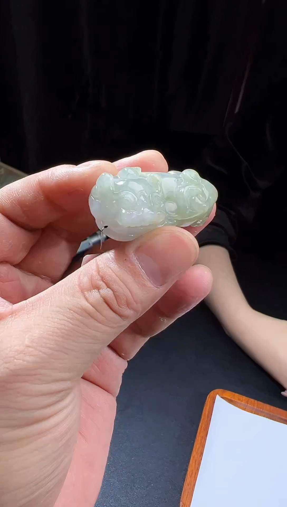 【闪购商品】翡翠颈饰未镶嵌天然A货翡翠（多样性发）貔貅12782