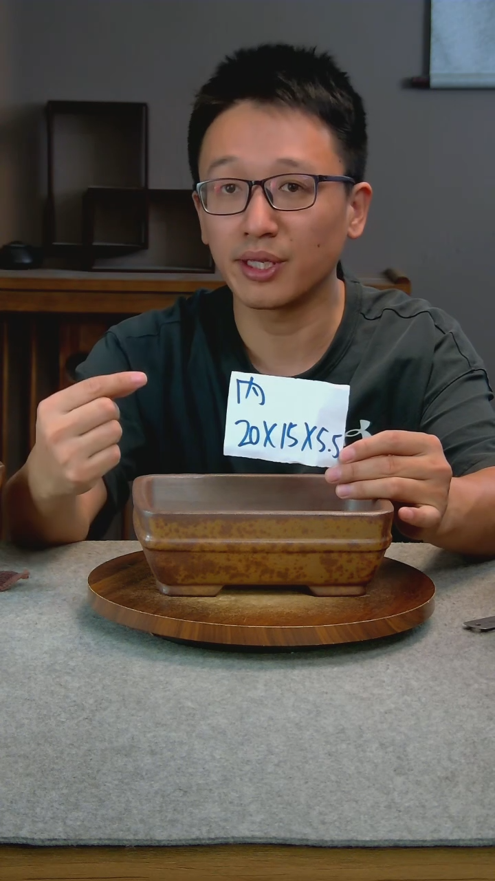 D16艾砂宜兴紫砂花盆