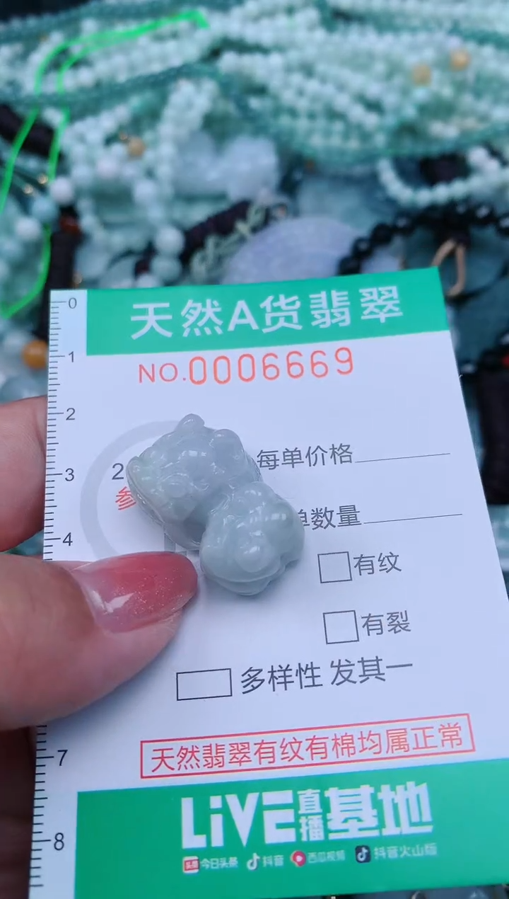 【闪购商品】翡翠颈饰未镶嵌.0006669