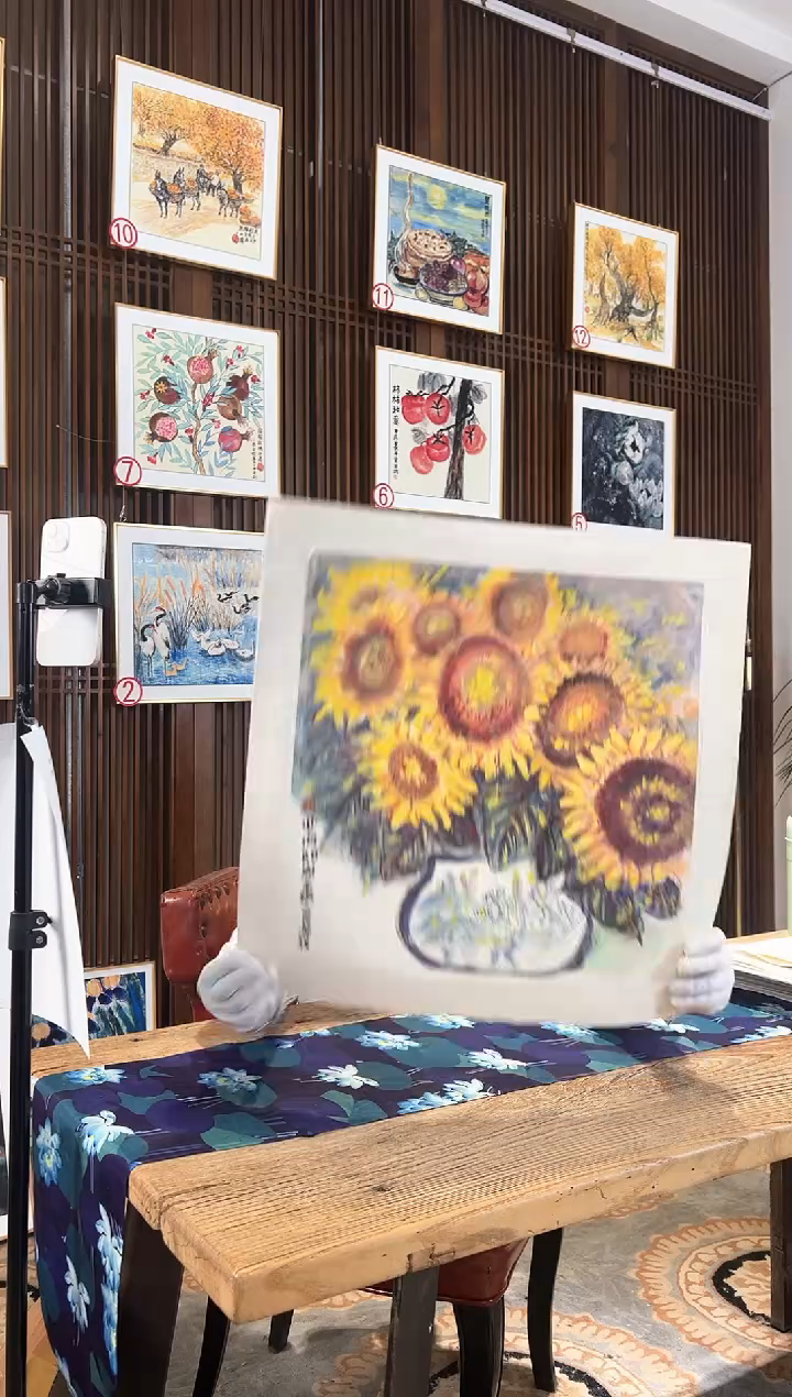 版画耿玉琨名章限量版画S