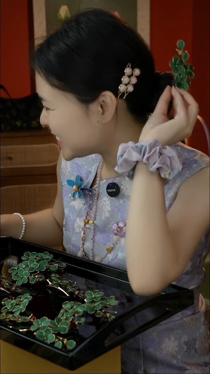 刺绣纯手工非遗国风饰品