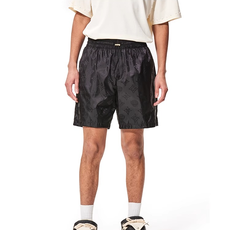 Ed Hardy埃德哈迪夏季新款百搭满版logo虎头休闲短裤E1QBM042