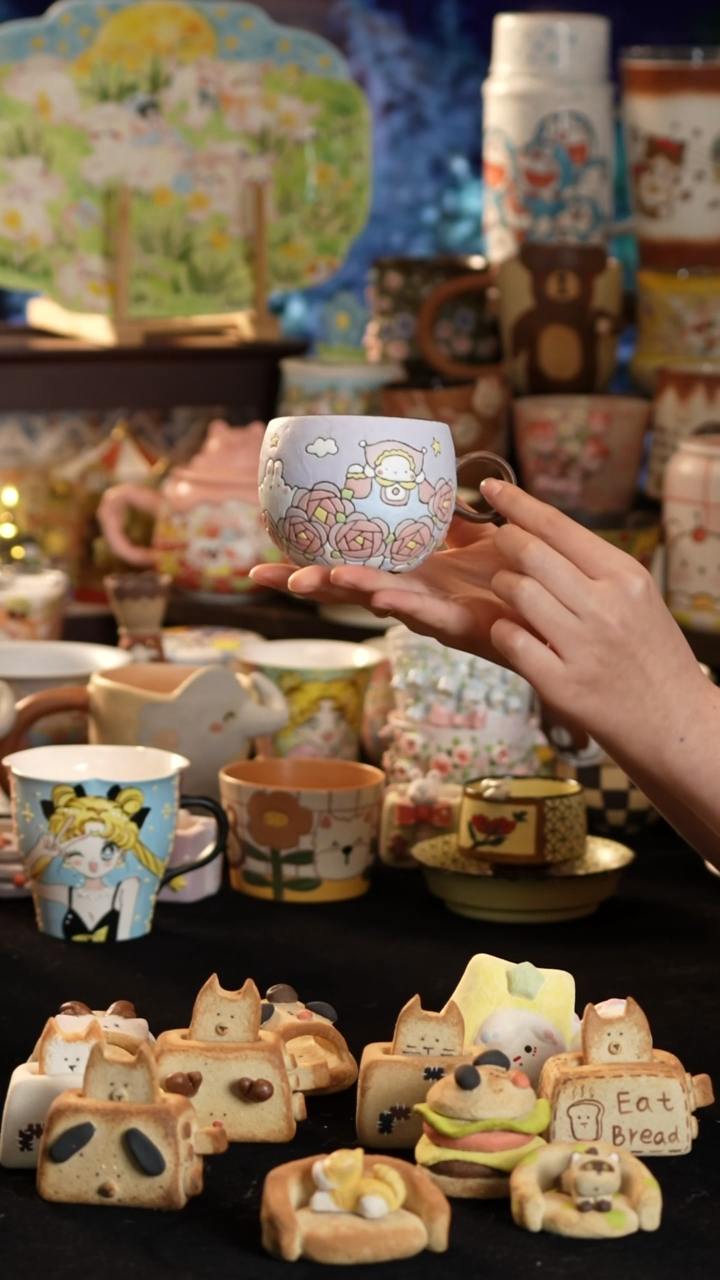 其他陶景德镇釉下彩手绘设计师款陶瓷