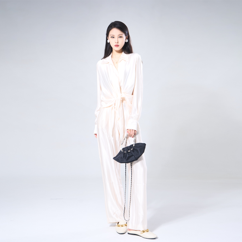 RMC-【季白时】设计师收腰高级感休闲裤22-K-283