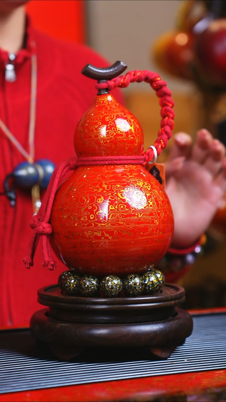 【闪购商品】JN127情人礼臻选大漆酒葫芦