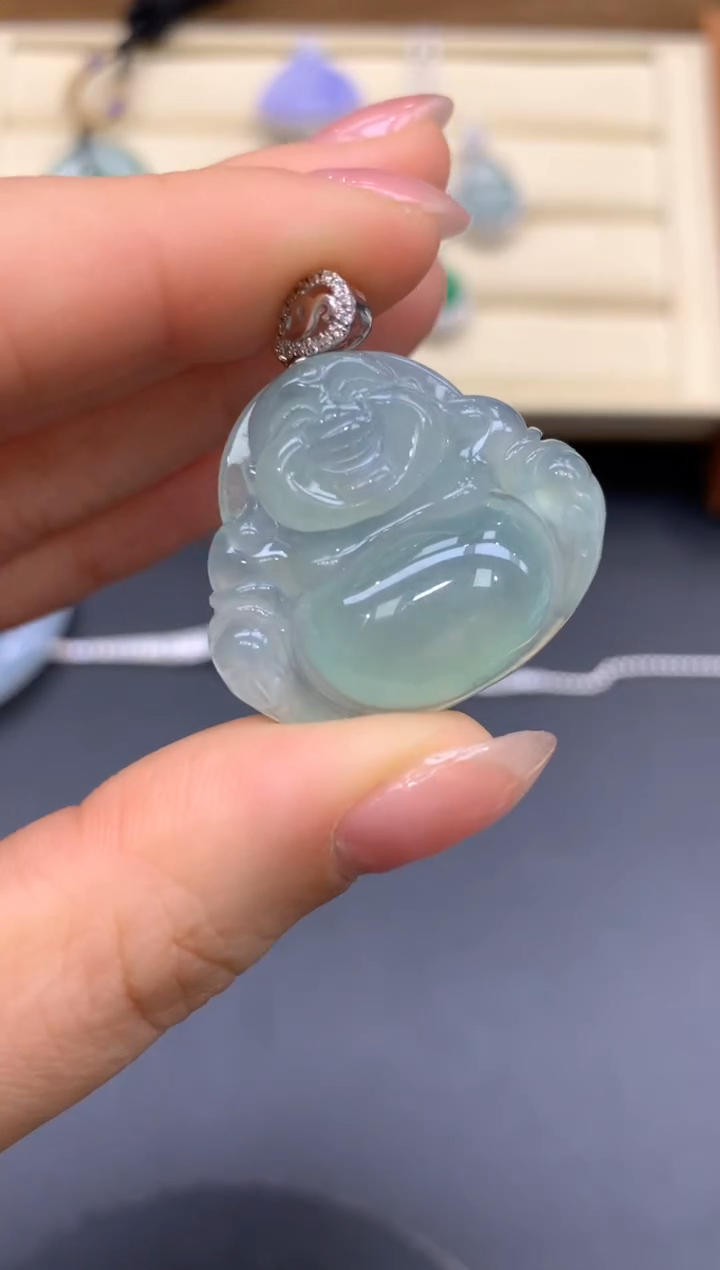 【闪购商品】翡翠颈饰18K金镶嵌154-中国好珍宝