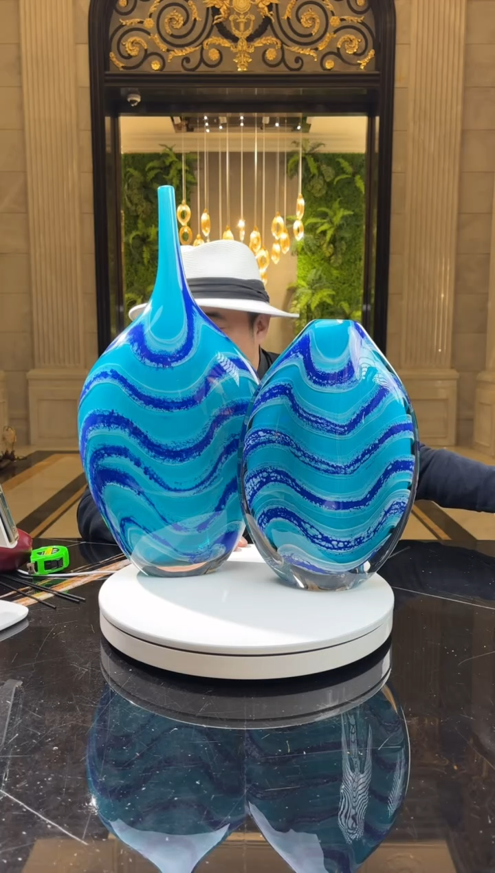 【闪购商品】茶宠艺术琉璃摆件D43+D44