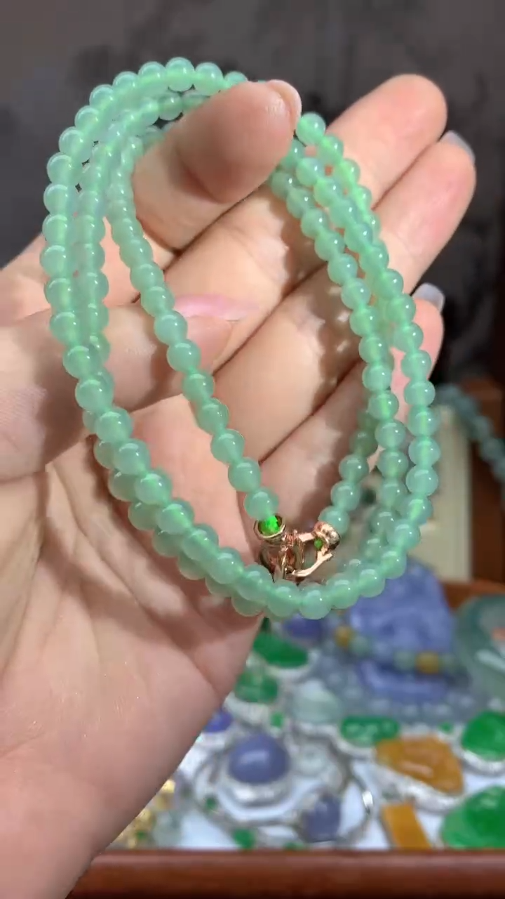 【闪购商品】翡翠手串未镶嵌109-天然翡翠