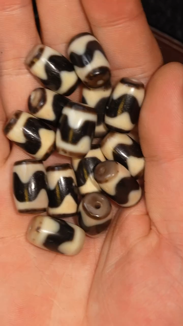 玛瑙/玉髓颈饰未镶嵌多样性发其一，DIY一