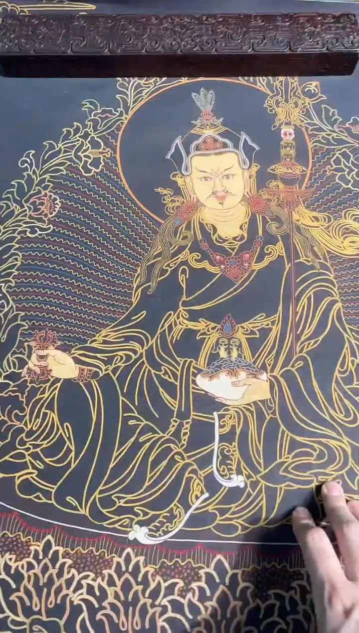 卷轴画路路的唐卡tk160