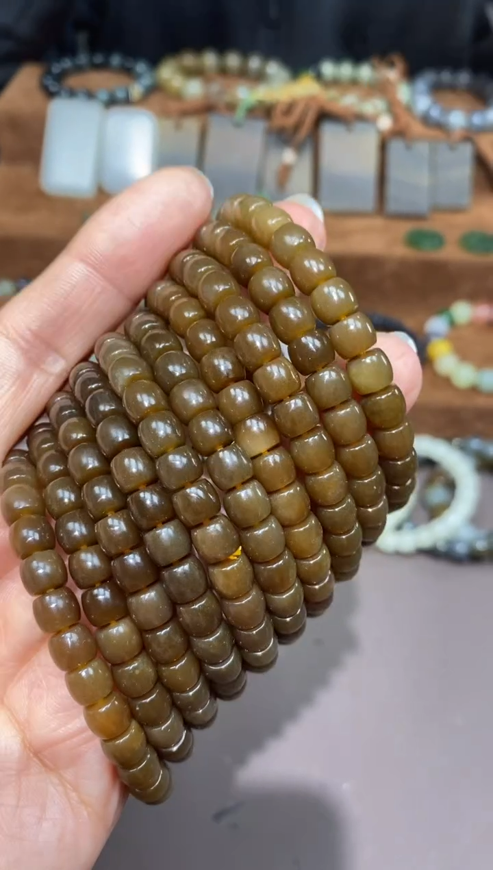 【闪购商品】和田玉手链未镶嵌颜色多样性发货拍一发一