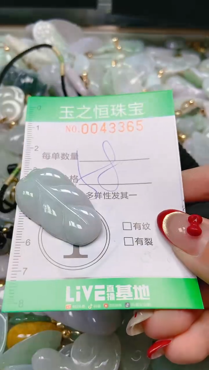 【闪购商品】翡翠颈饰未镶嵌闪购0043365