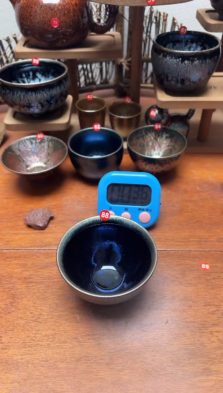 茶盏璐*88号建盏工匠茶器