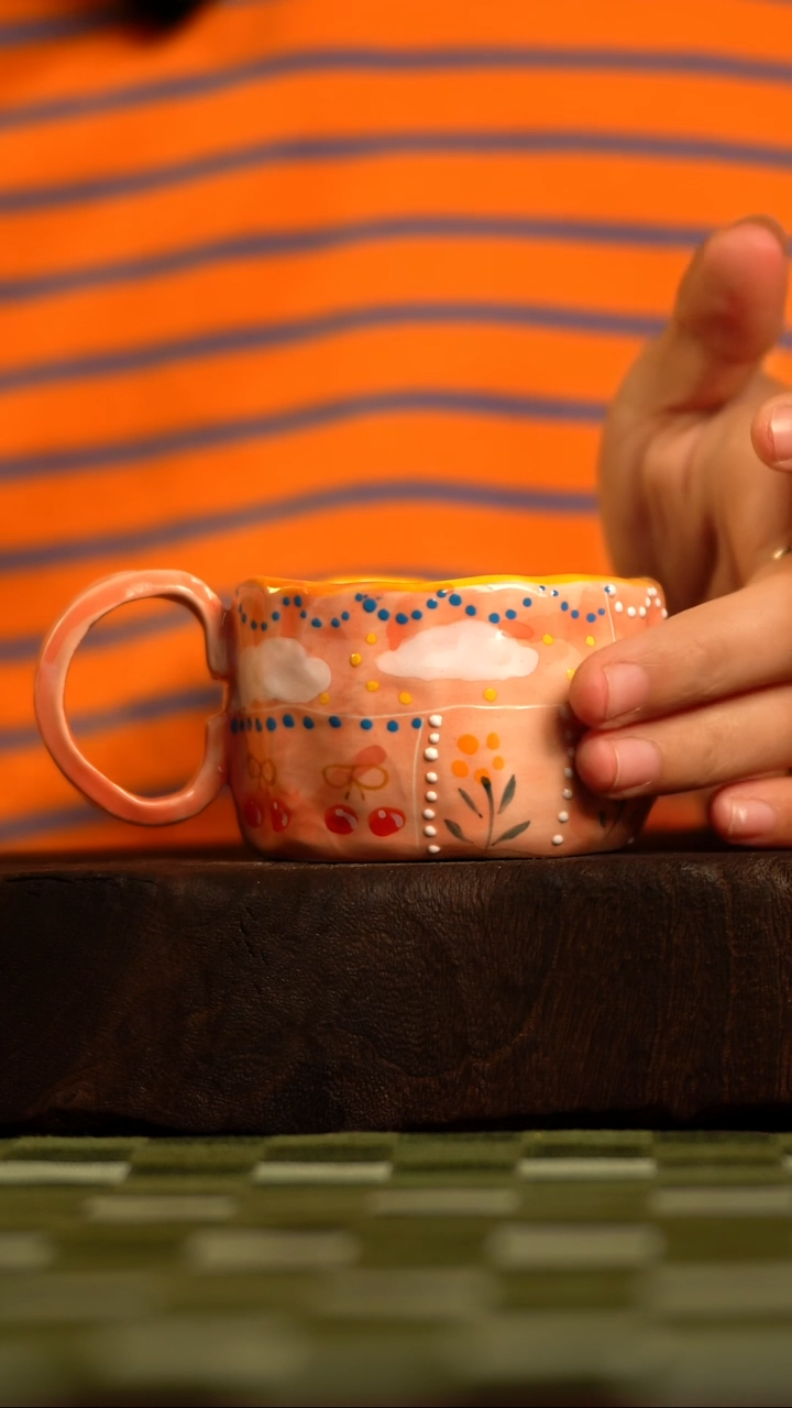 【闪购商品】清尘器物手工手绘瓷器