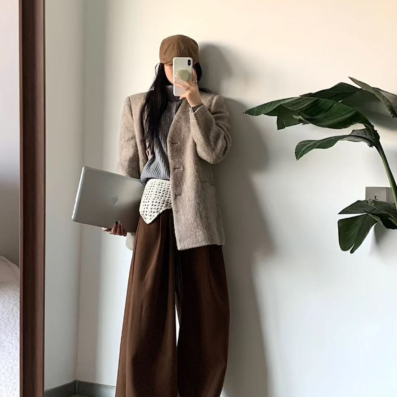 胖虎家【99.9元-119.9元】韩系女装定制款洋气显瘦气质百搭针织衫