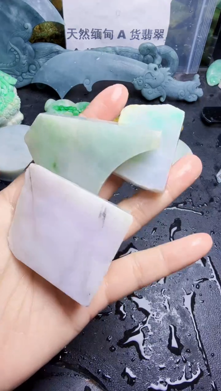 未镶嵌挂件翡翠天然翡翠105