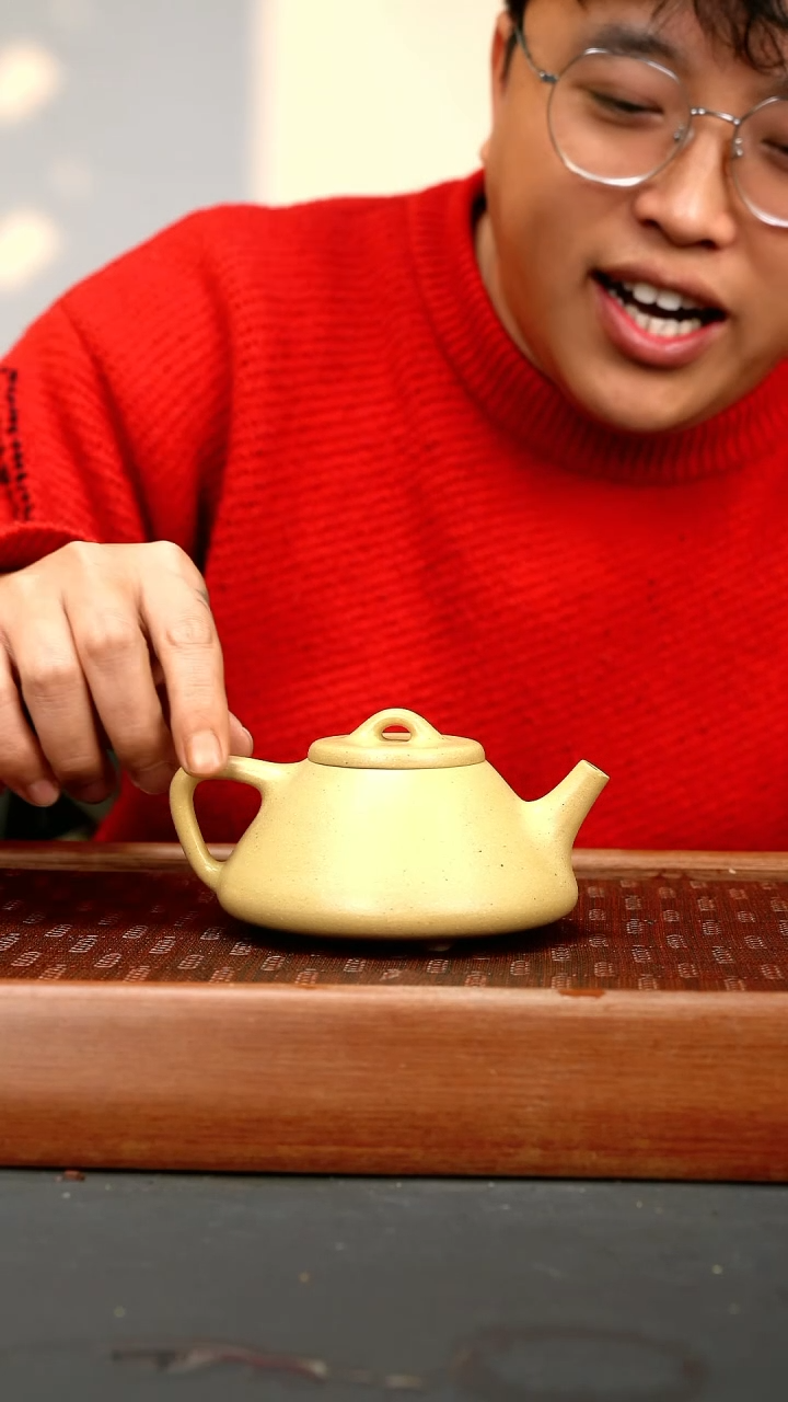 【闪购商品】紫砂茶壶lcm 本绿 子冶石瓢